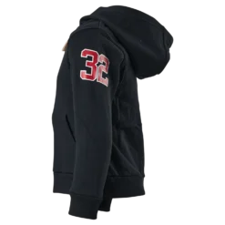 Alpha Full Zip Hood Black
