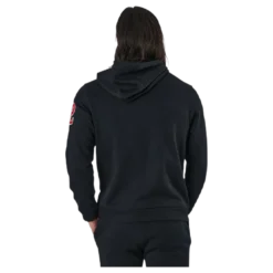 Alpha Full Zip Hood Black