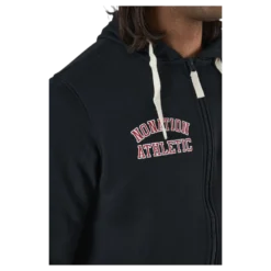 Alpha Full Zip Hood Black