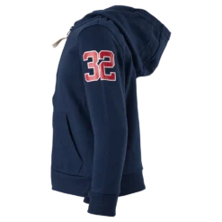 Alpha Full Zip Hood Blue