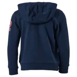 Alpha Full Zip Hood Blue