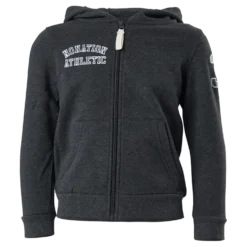 Alpha Full Zip Hood Grey