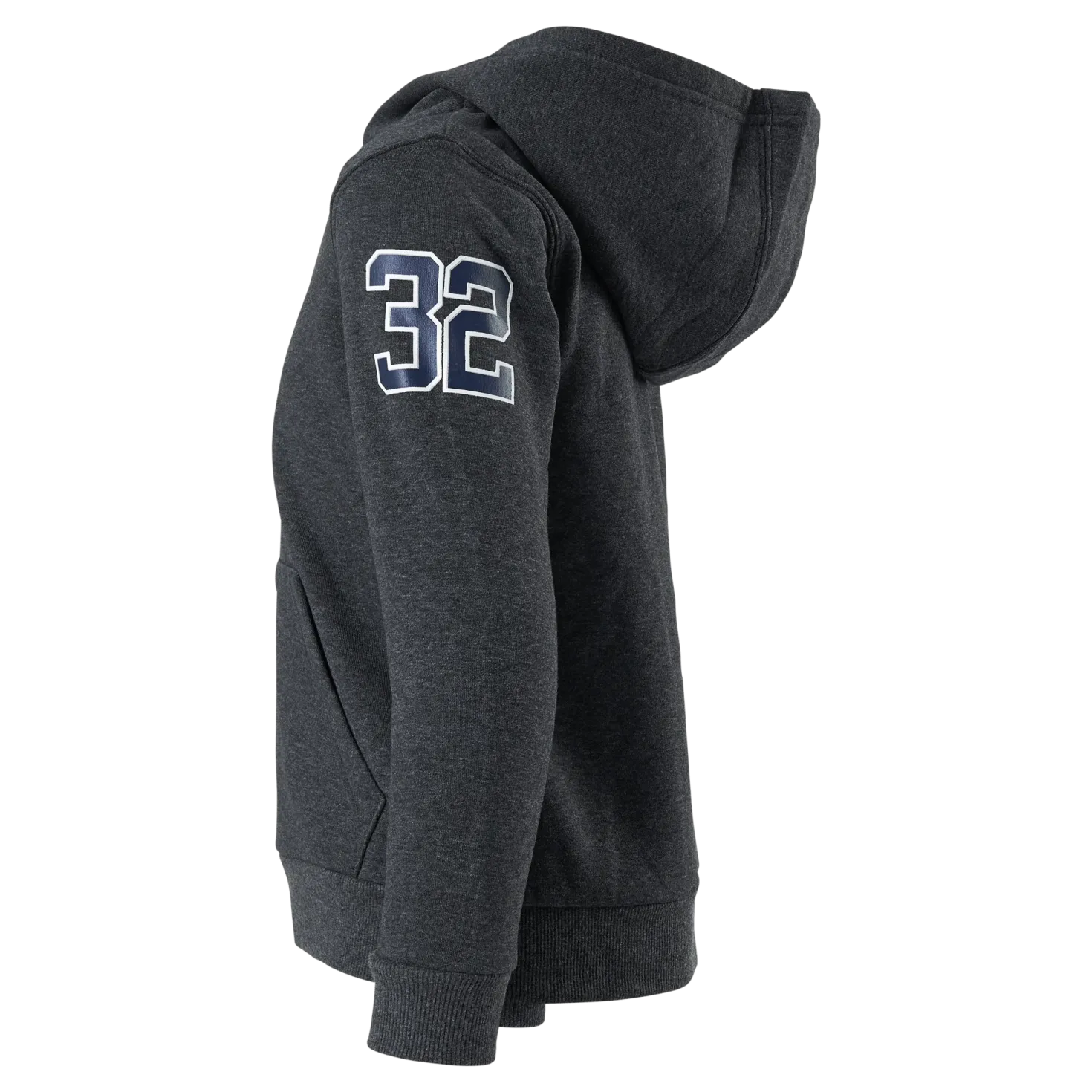 Alpha Full Zip Hood Grey