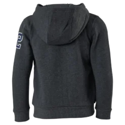 Alpha Full Zip Hood Grey