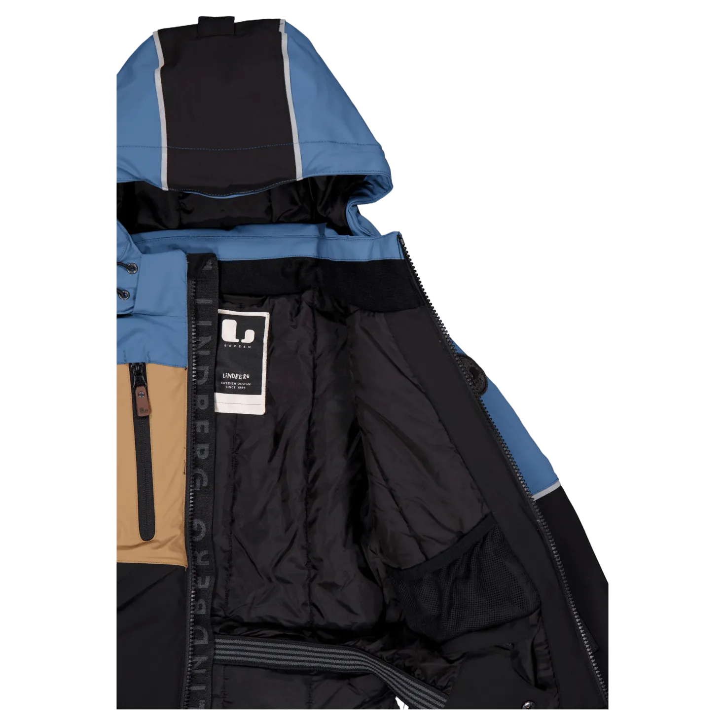 Alpine Winter Jacket Blue/black