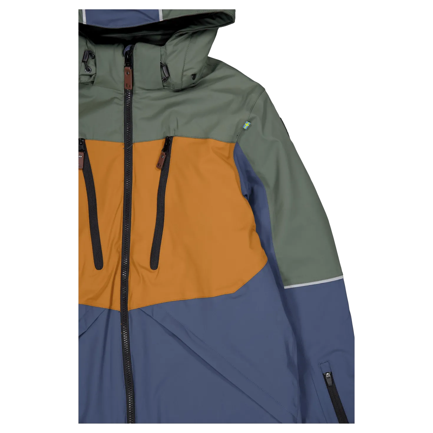 Alpine Winter Jacket Green/blue