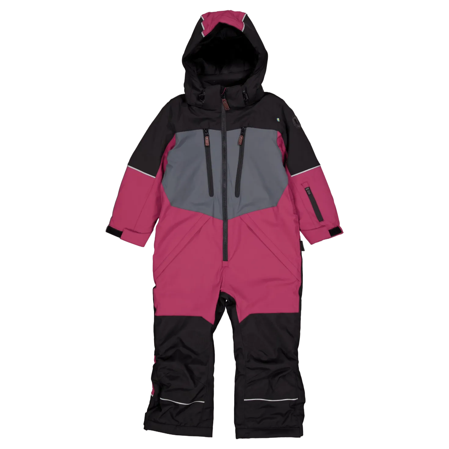 Alpine Winter Overall Black/cerise