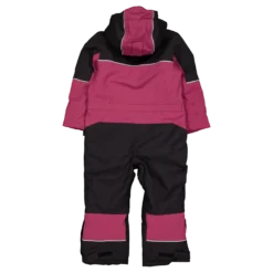 Alpine Winter Overall Black/cerise