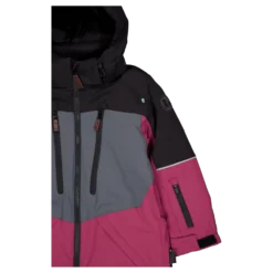 Alpine Winter Overall Black/cerise
