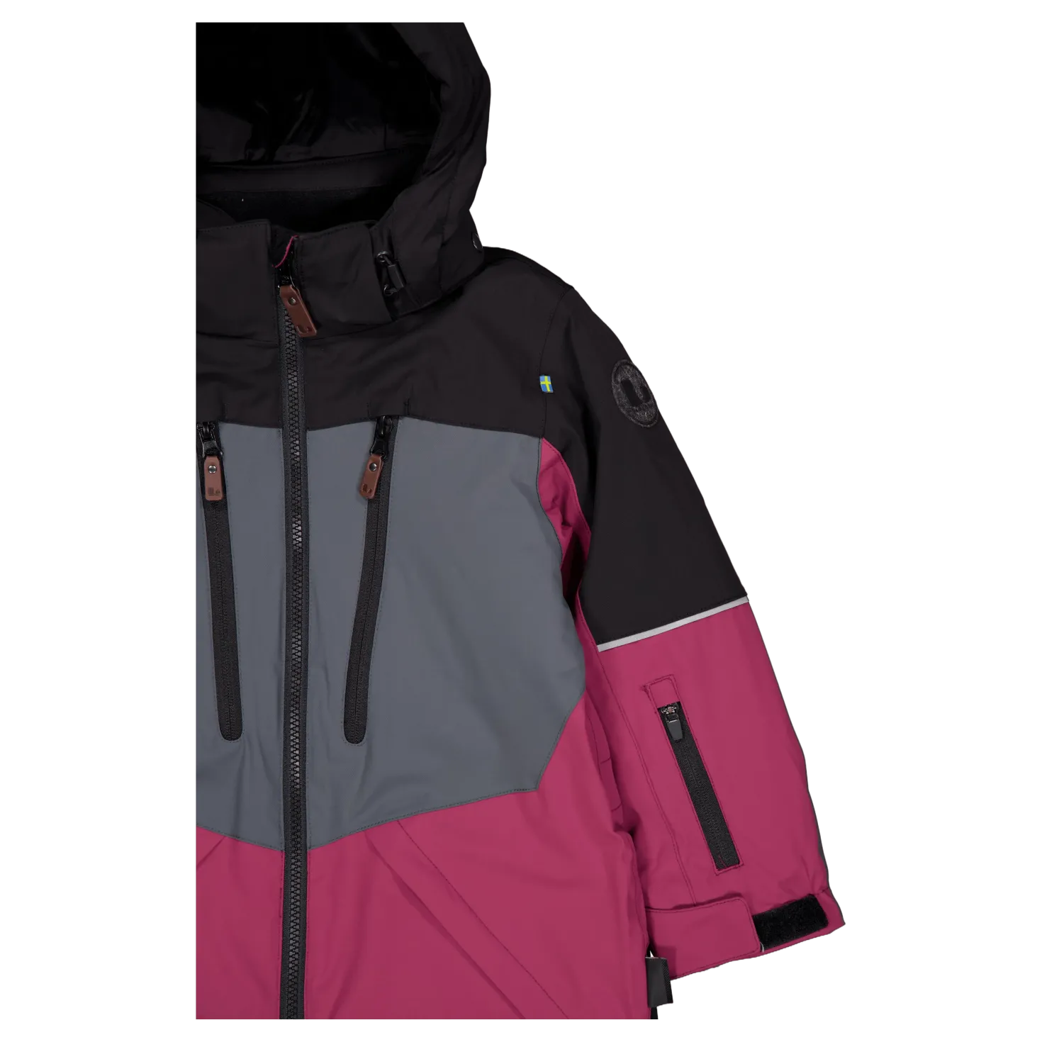 Alpine Winter Overall Black/cerise