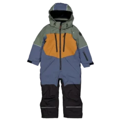 Alpine Winter Overall Green/blue