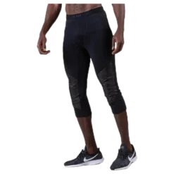 Alum Hybrid Short Johns Black