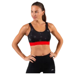 Alya Aop Sports Bra Black