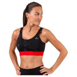 Alya Aop Sports Bra Black