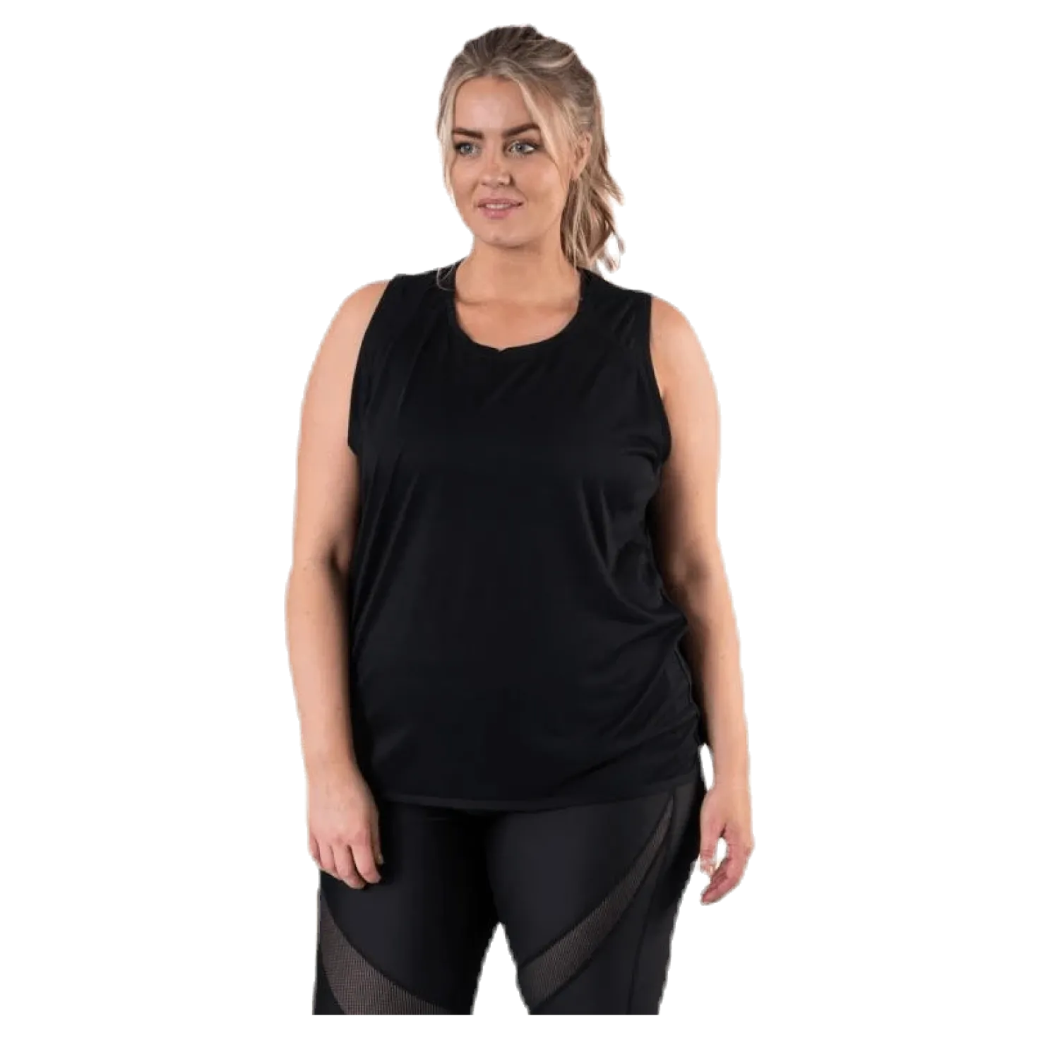Alya Plus Size tank Black
