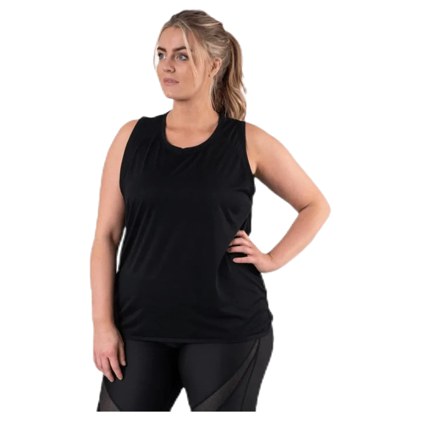 Alya Plus Size tank Black