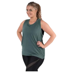 Alya Plus Size tank Green