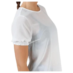 Amalie Ss Smock Top White