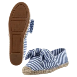Amanda Knot Espandrillo Blue/White