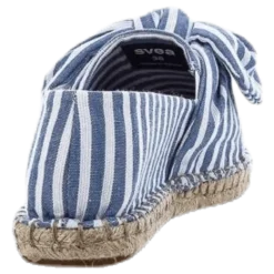Amanda Knot Espandrillo Blue/White