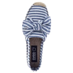 Amanda Knot Espandrillo Blue/White