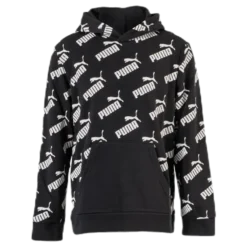 Amplified AOP Hoody TR B Black