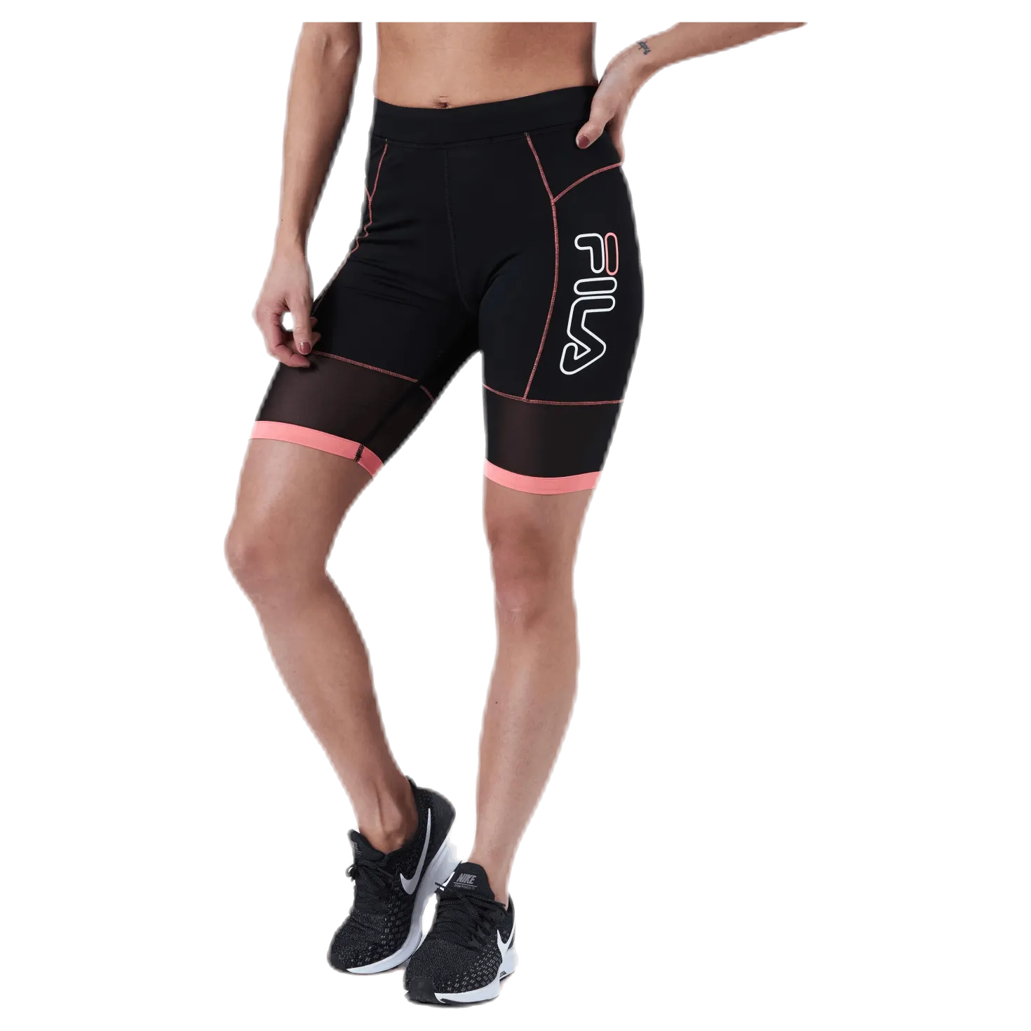 Amser Short Tight Pink/Black