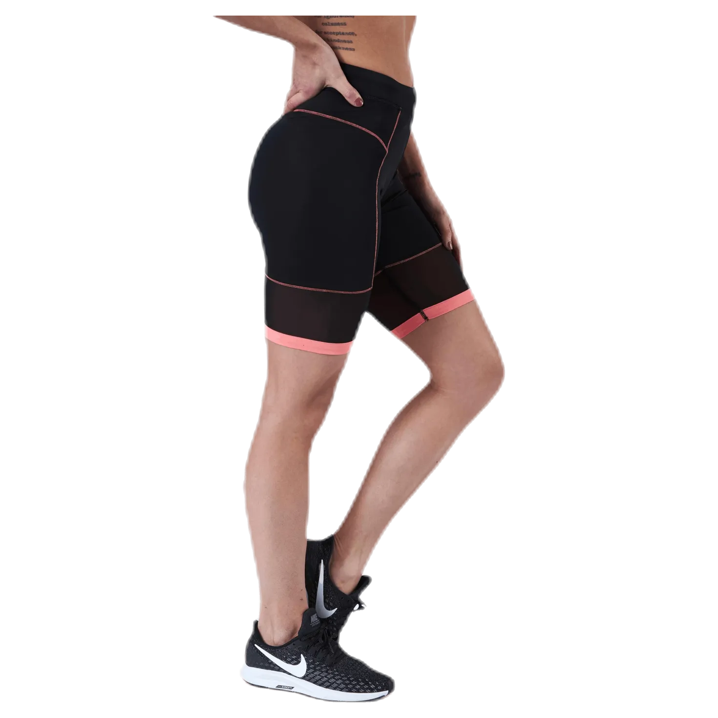Amser Short Tight Pink/Black