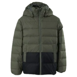 Amund Down Jacket Green/Grey