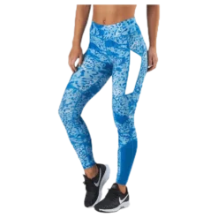 Angilia Life Aop Training Tights Blue