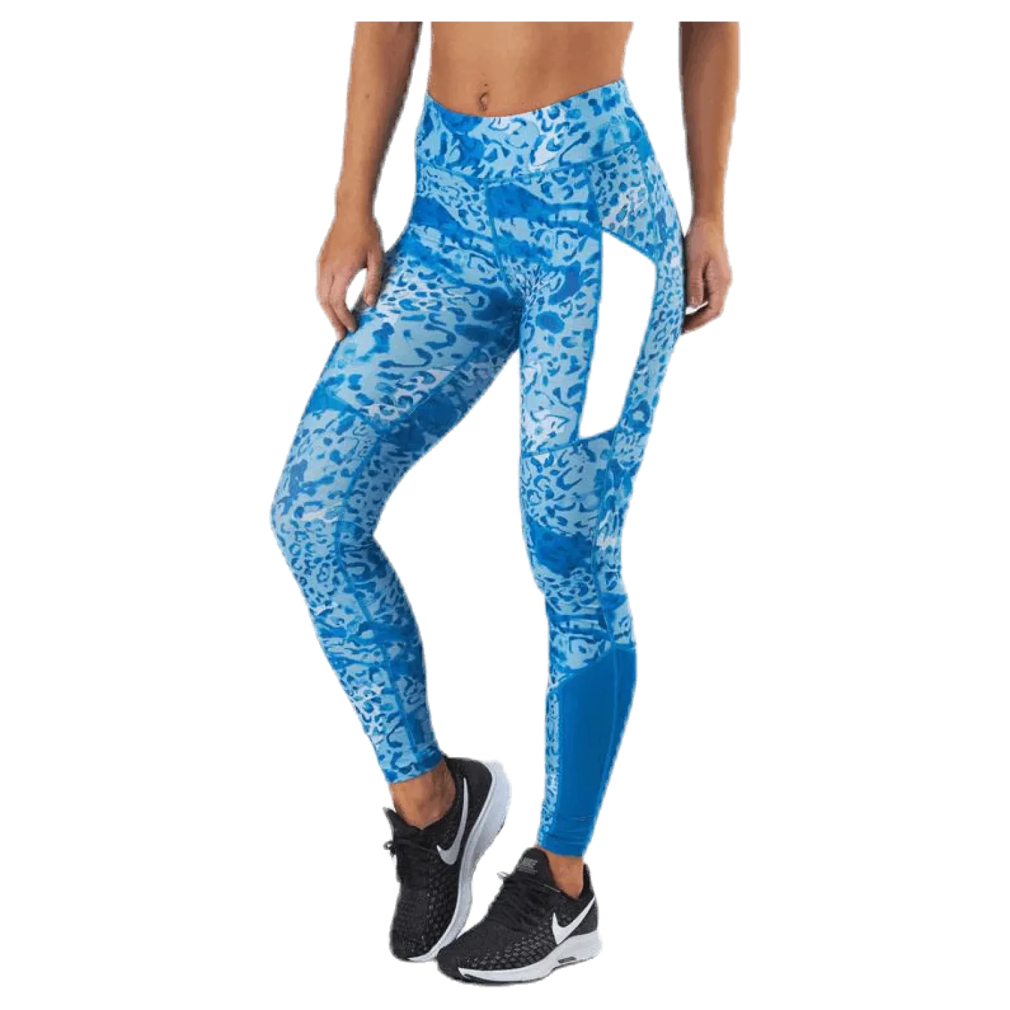 Angilia Life Aop Training Tights Blue