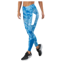 Angilia Life Aop Training Tights Blue