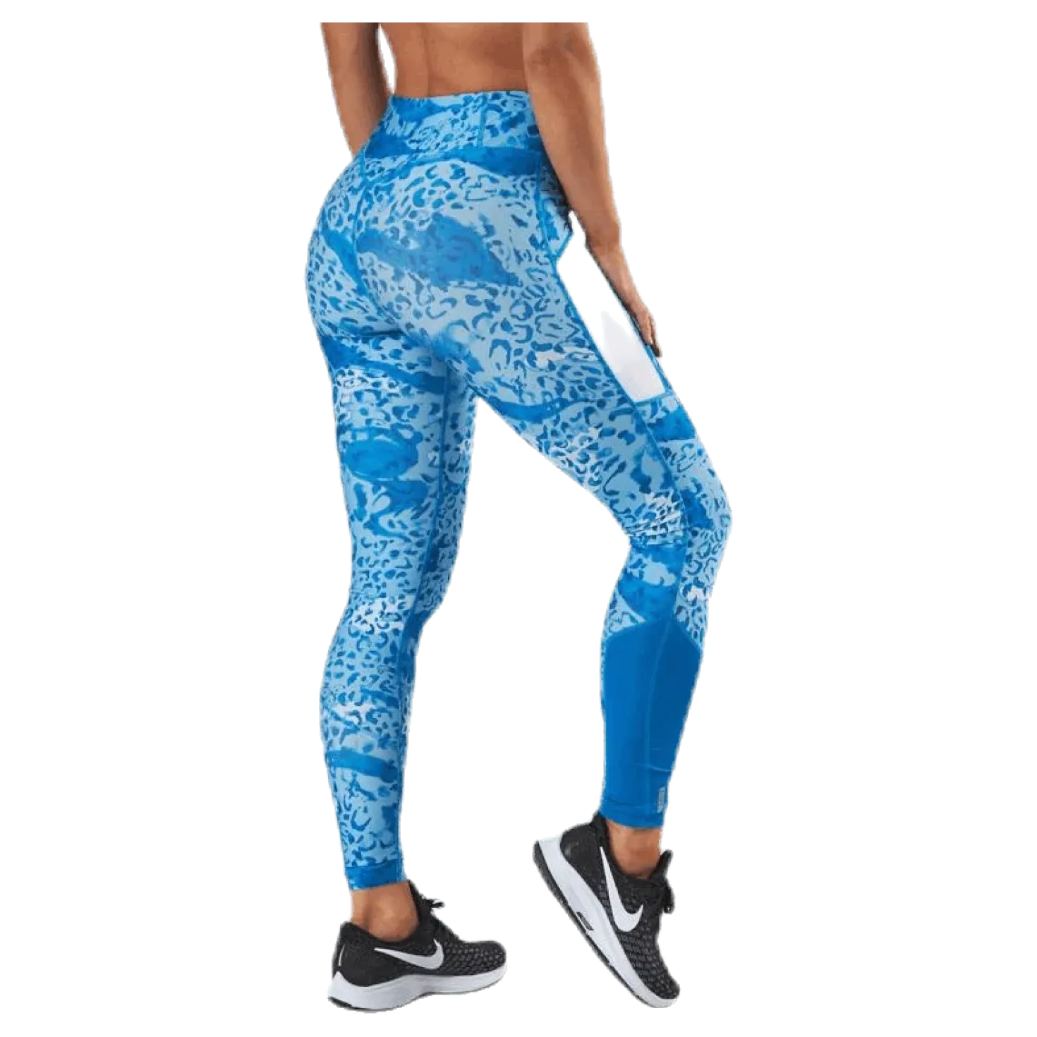 Angilia Life Aop Training Tights Blue