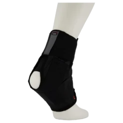Ankle Brace W/ Straps Black