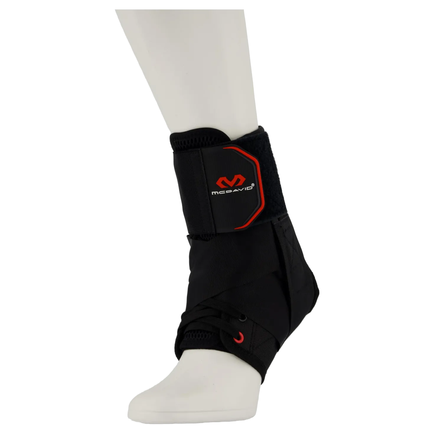 Ankle Brace W/ Straps Black