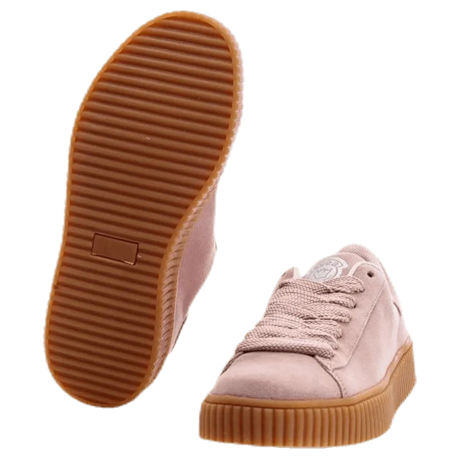 Anna Wide Lace Sneaker Pink