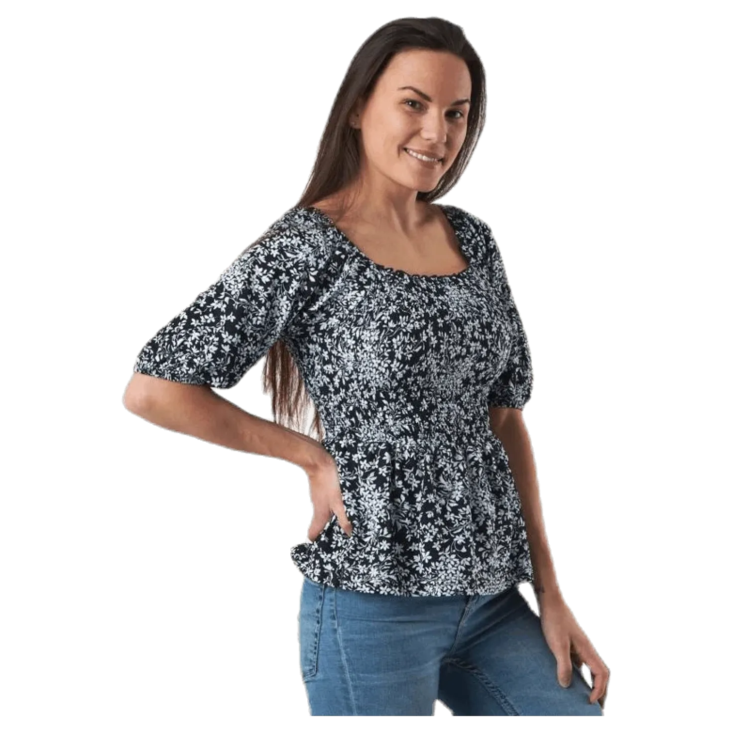 Anthea Ss Top Blue