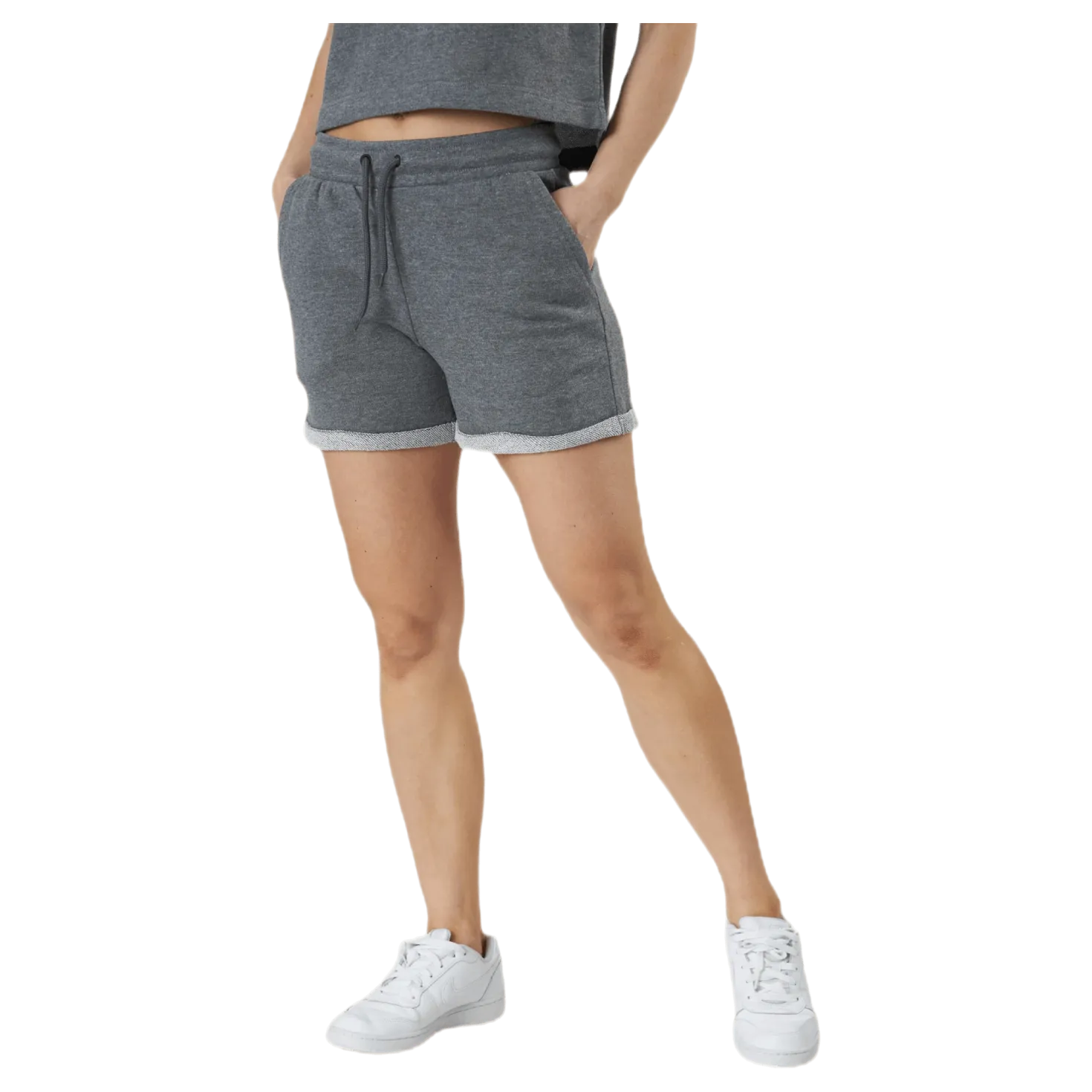 Aretha Jazz Swt Shorts Grey