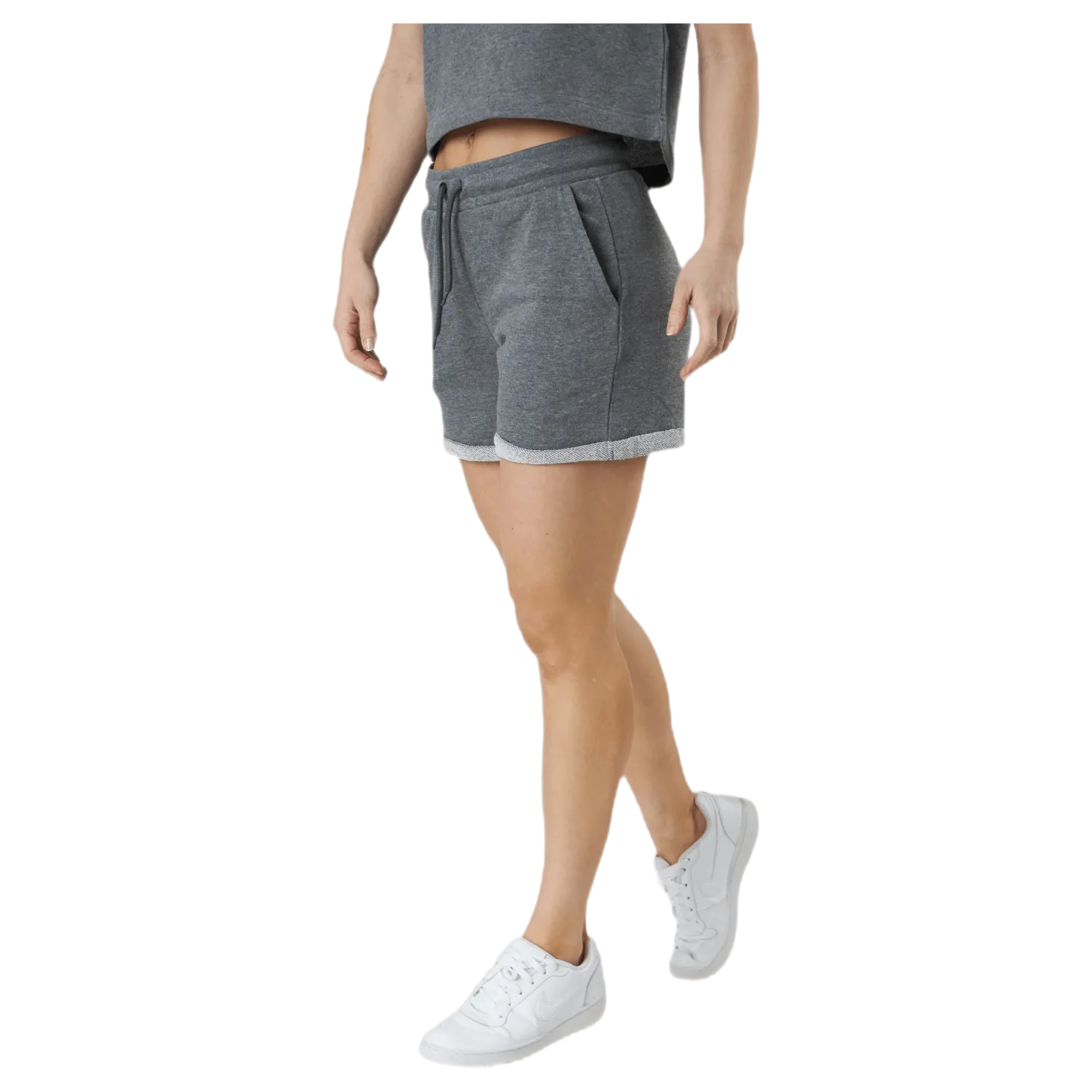 Aretha Jazz Swt Shorts Grey