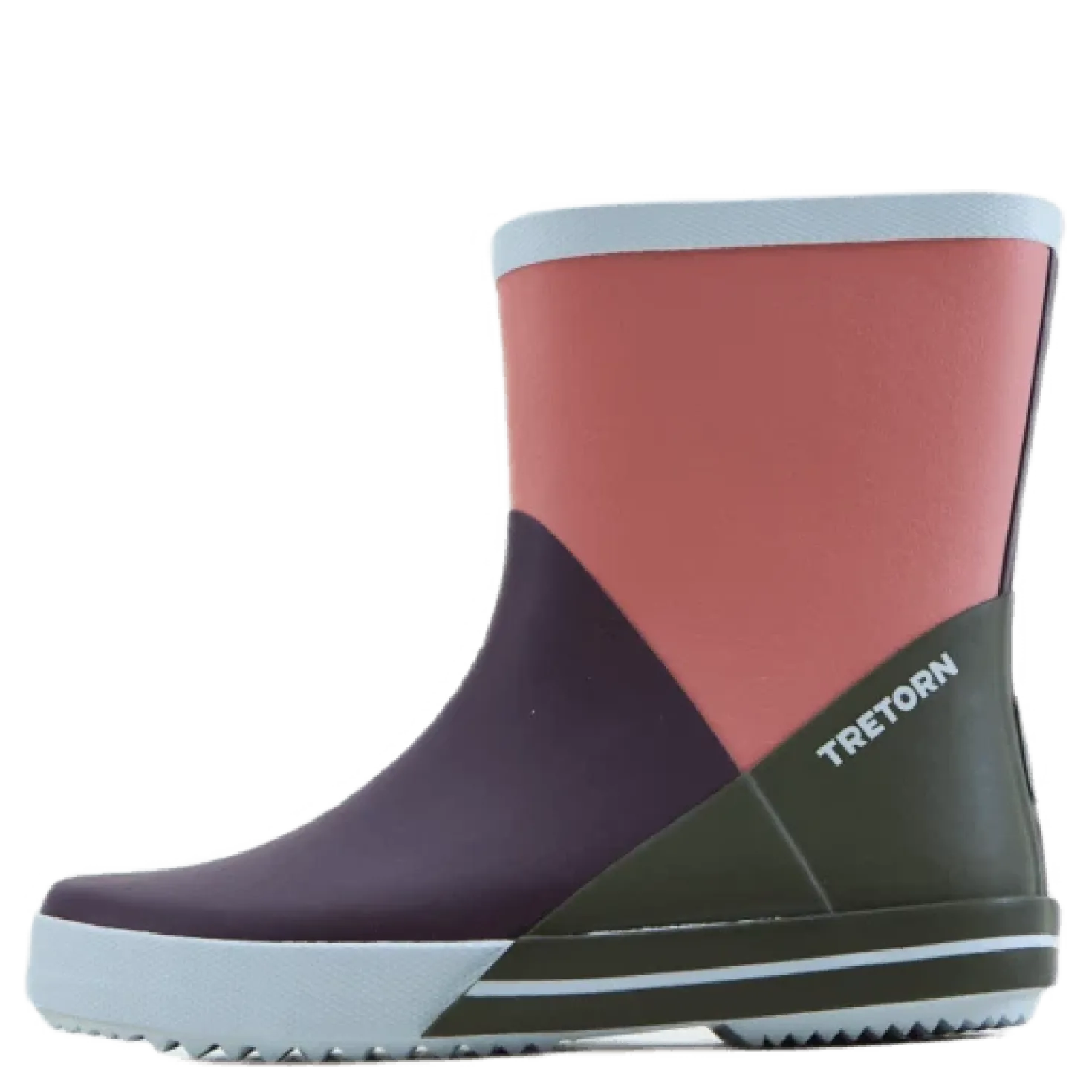 Arild Short Boot Blackberry/light Rose