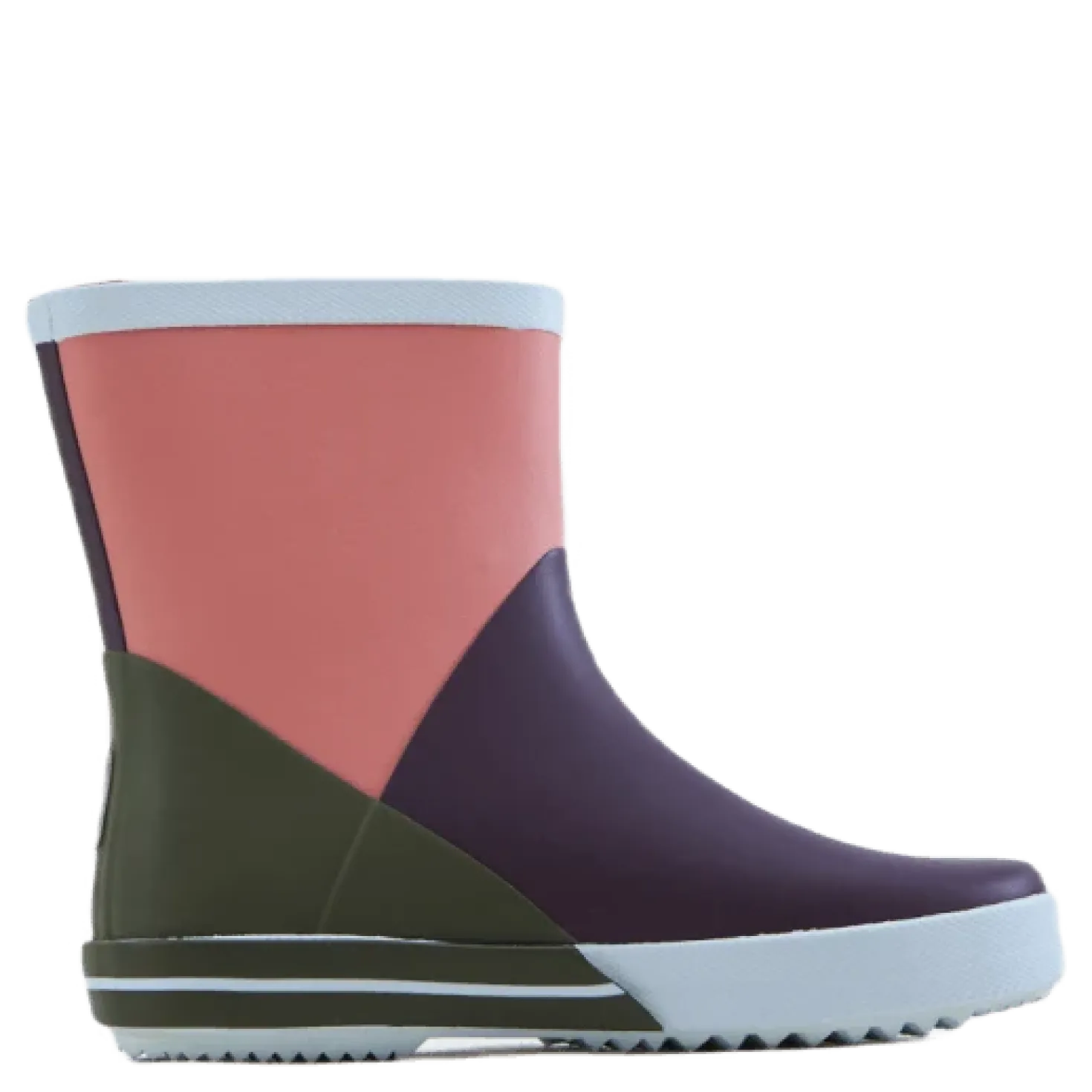 Arild Short Boot Blackberry/light Rose