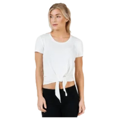 Arli S/S Knot Top White