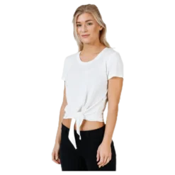 Arli S/S Knot Top White