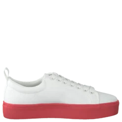 Arlo Three Antique White, Red Outsole