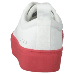 Arlo Three Antique White, Red Outsole