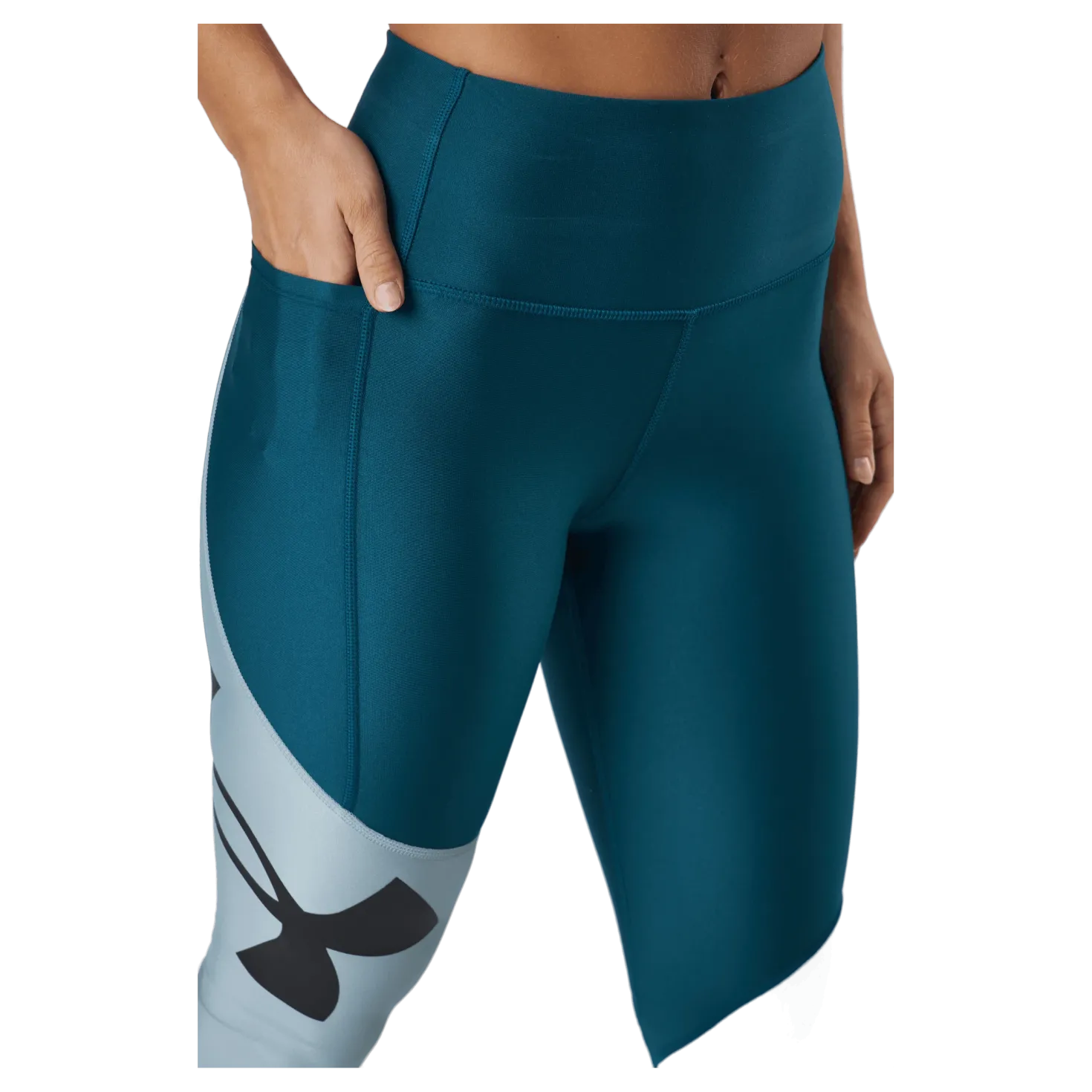 Armour Colorblock Ankle Leg Tourmaline Teal