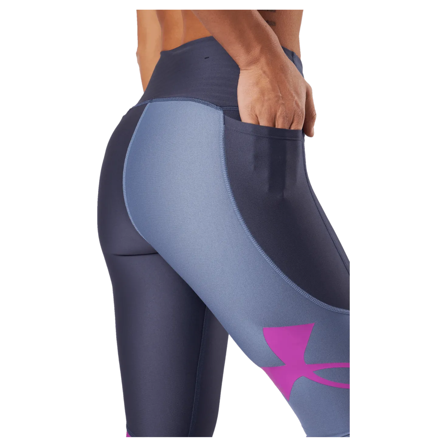 Armour Colorblock Ankle Leg Tempered Steel