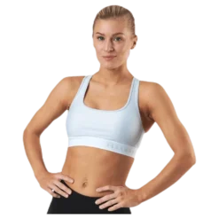 Armour Mid Crossback Bra Grey
