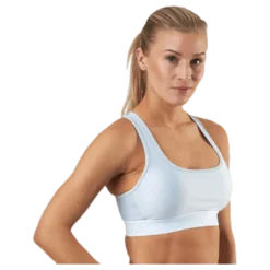 Armour Mid Crossback Bra Grey