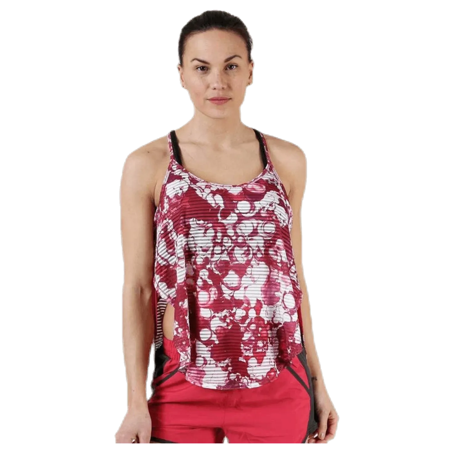 Armour Sport Tank Print Pink